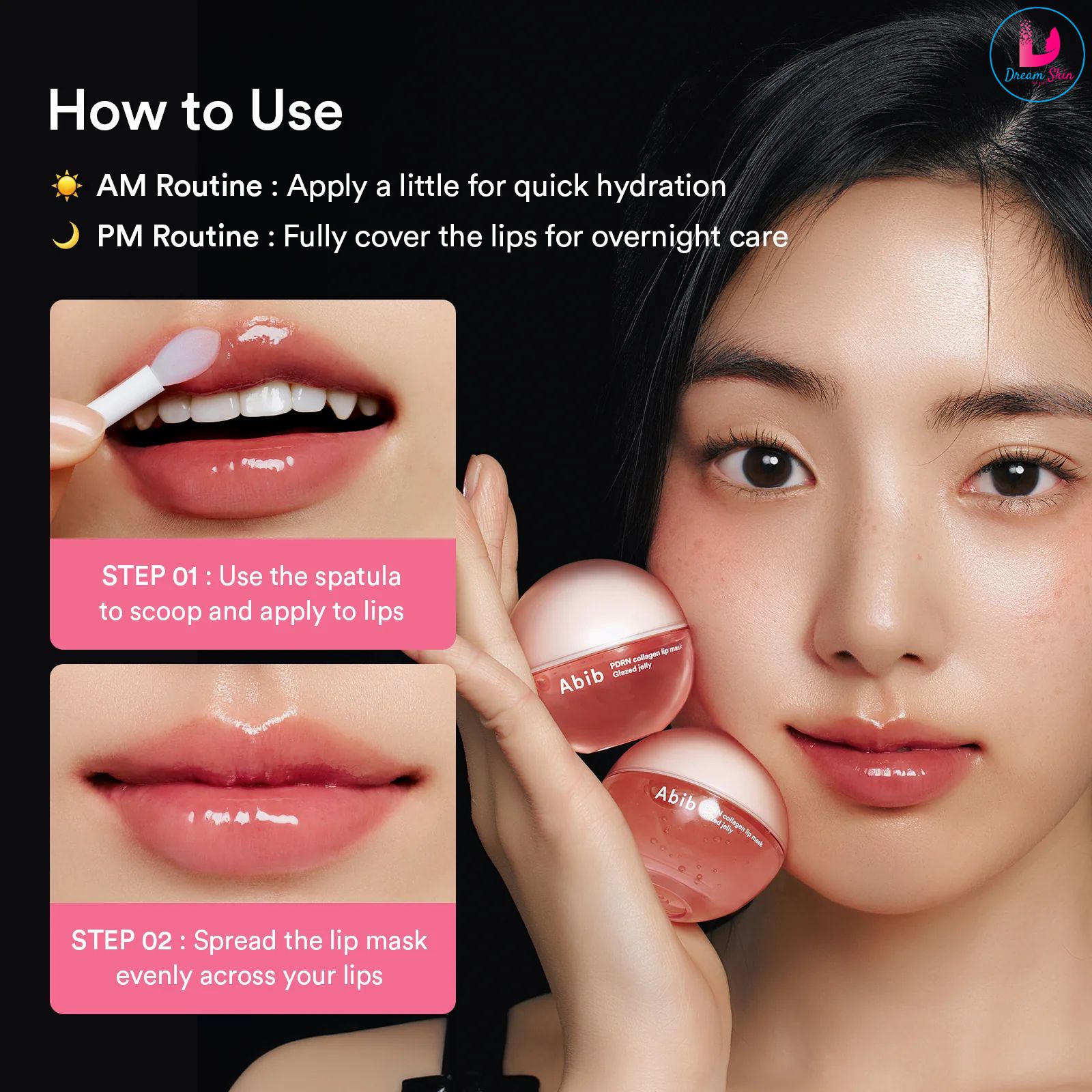 Abib PDRN Collagen Lip Mask Glazed Jelly [11g]	